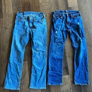 Men’s Hollister and Abercrombie Jeans